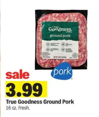 True Goodness Ground Pork