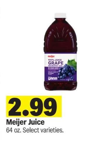 Meijer Juice