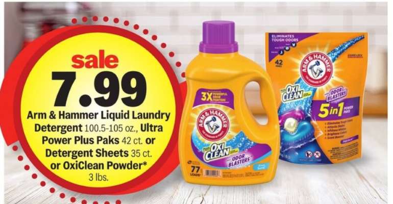 Arm & Hammer Laundry Products