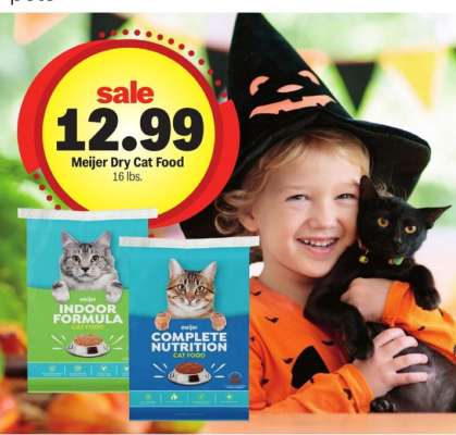 Meijer Dry Cat Food