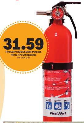First Alert HOME1 Multi-Purpose Home Fire Extinguisher