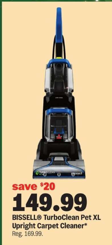 BISSELL TurboClean Pet XL Upright Carpet Cleaner