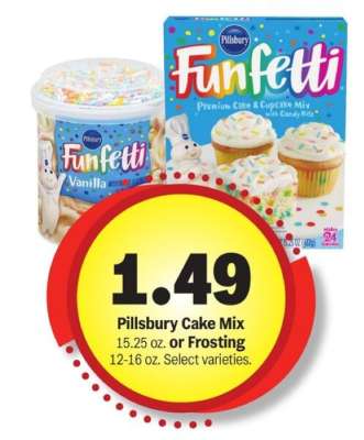 Pillsbury Cake Mix or Frosting