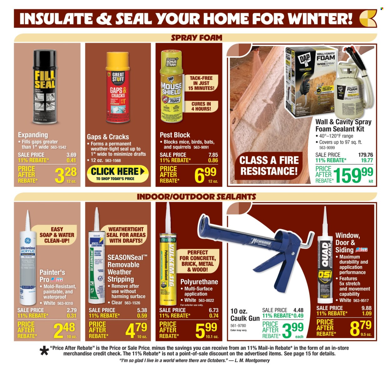 Menards ad - 10/16/2025 - 10/26/2025. Page 2