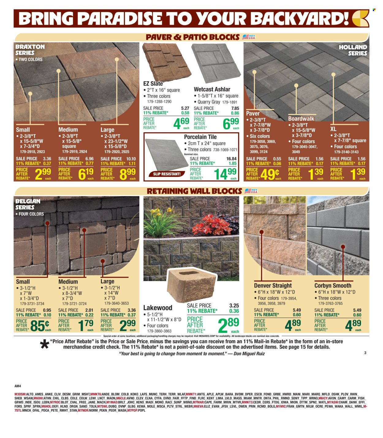 Menards ad - 10/16/2025 - 10/26/2025. Page 5