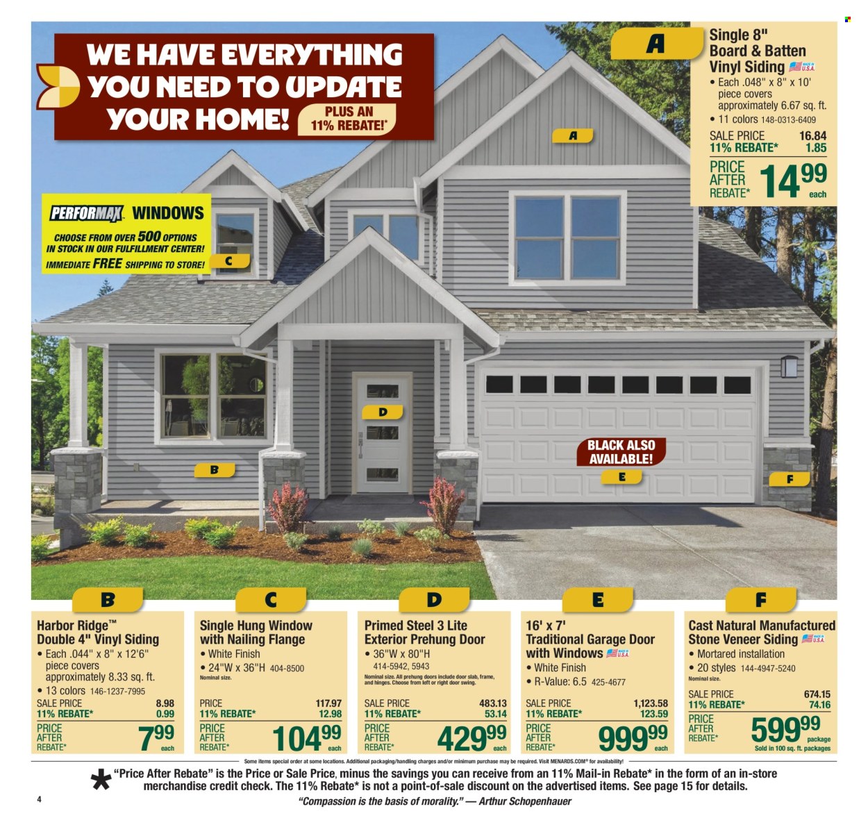 Menards ad - 10/16/2025 - 10/26/2025. Page 7
