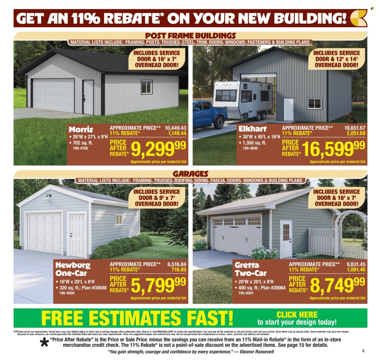 Menards ad - 10/16/2025 - 10/26/2025. Page 8
