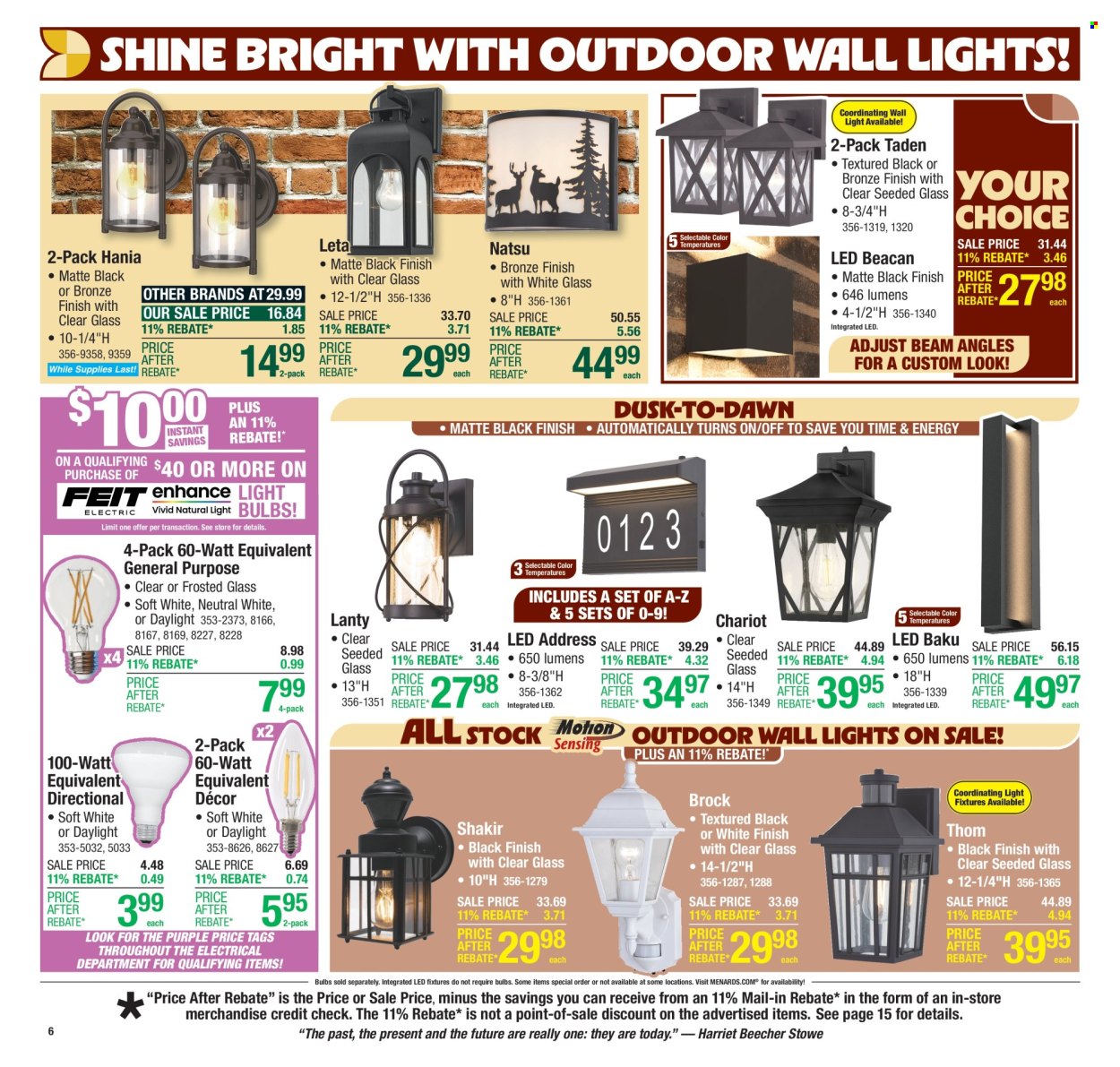 Menards ad - 10/16/2025 - 10/26/2025. Page 9