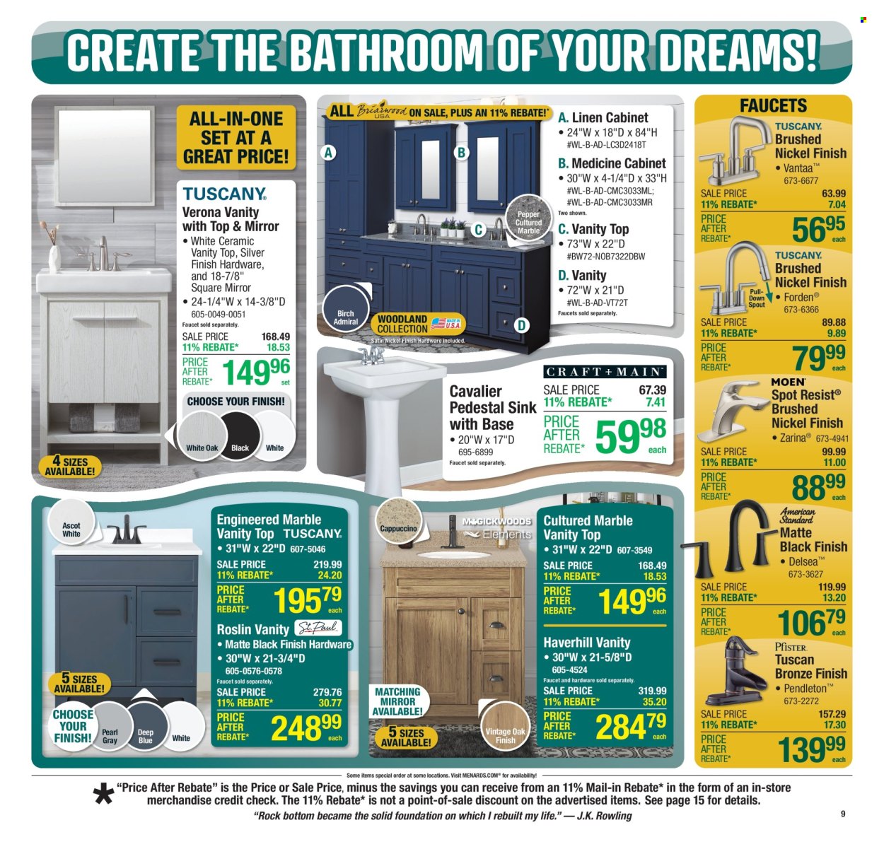 Menards ad - 10/16/2025 - 10/26/2025. Page 12