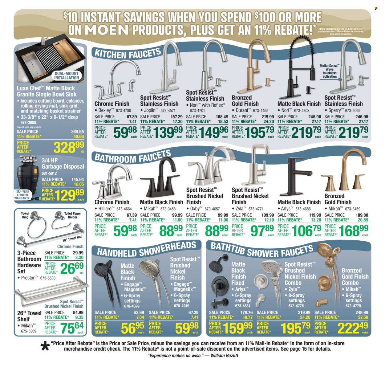 Menards ad - 10/16/2025 - 10/26/2025. Page 13