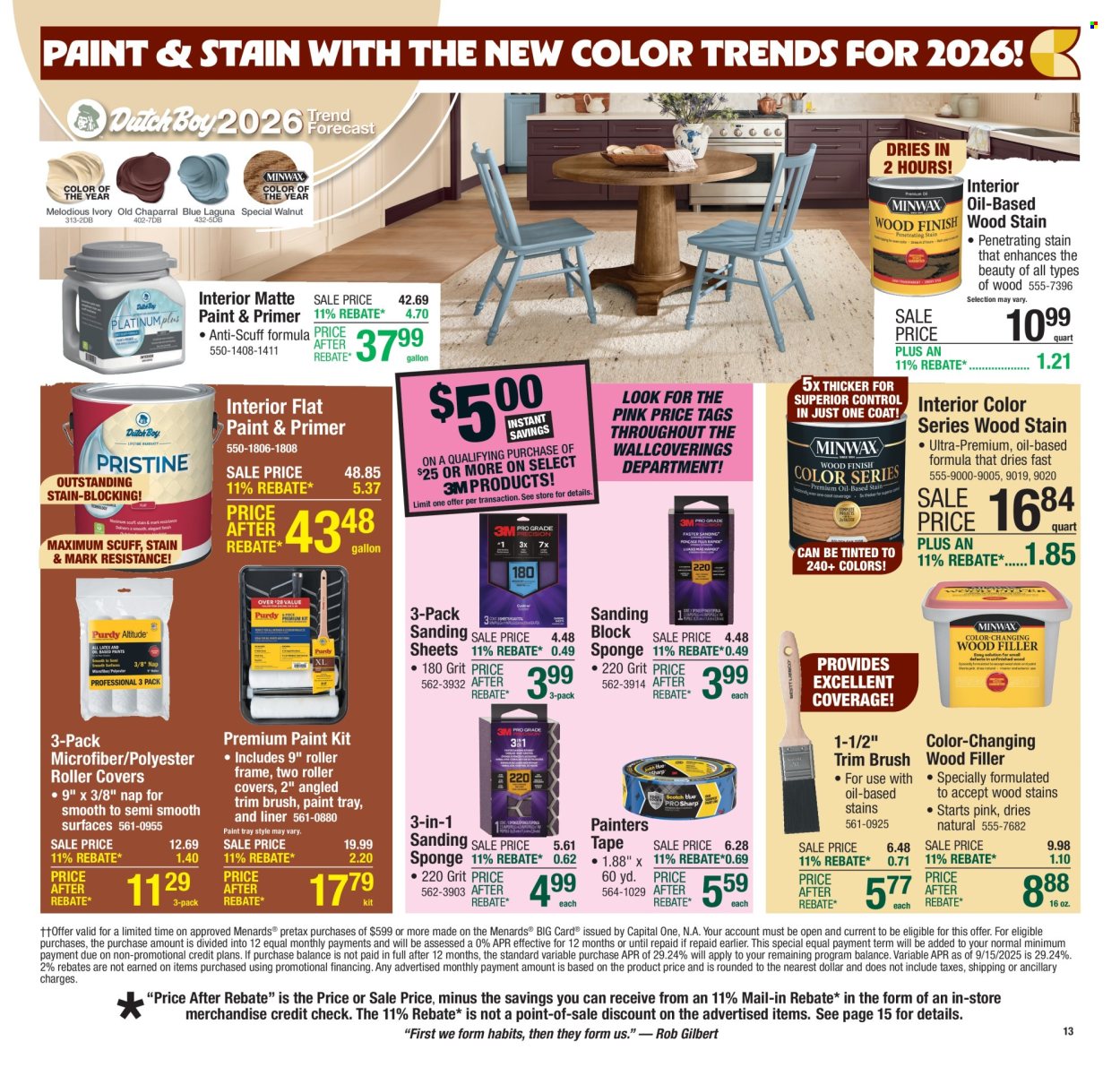 Menards ad - 10/16/2025 - 10/26/2025. Page 17
