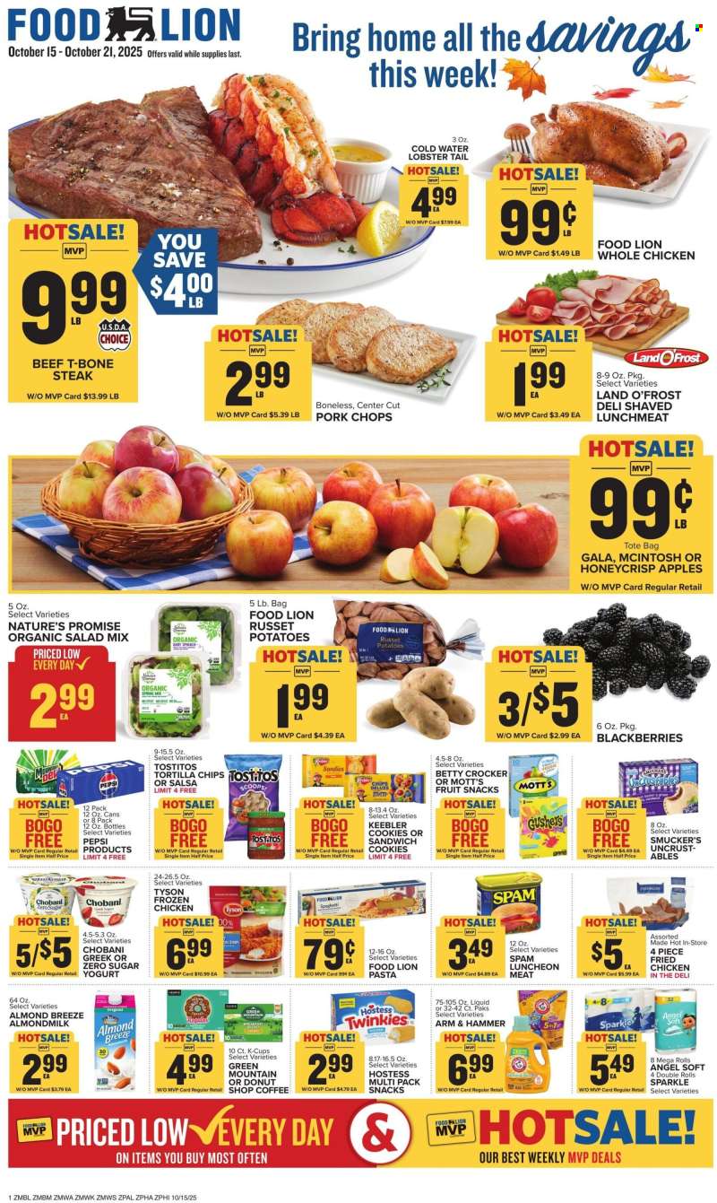 Food Lion Flyer - 10/15/2025 - 10/21/2025.