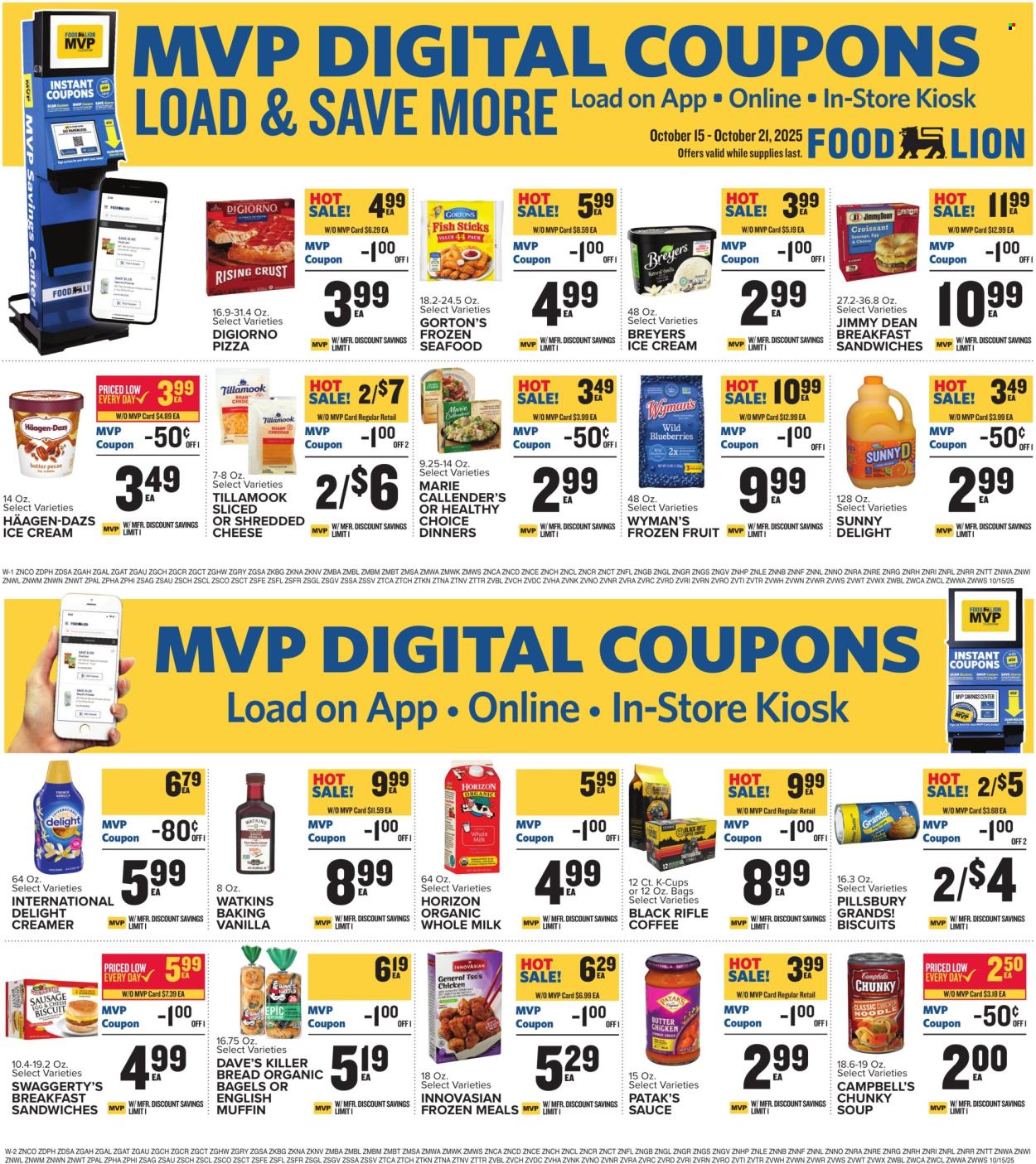 Food Lion ad - 10/15/2025 - 10/21/2025. Page 9
