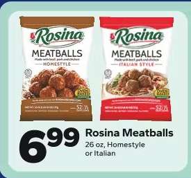 Rosina Meatballs