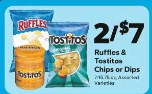 Ruffles & Tostitos Chips or Dips