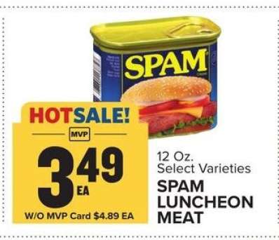 Spam Luncheon Meat