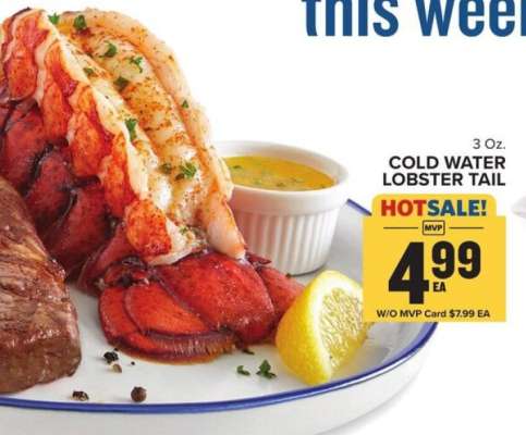 Cold Water Lobster Tail