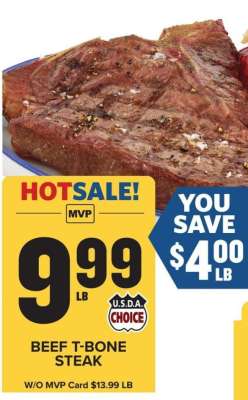 Beef T-Bone Steak