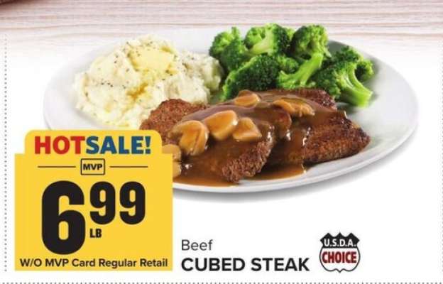 Beef Cubed Steak