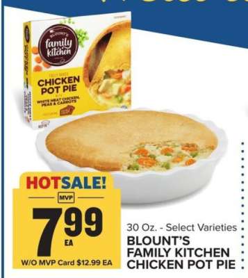 BLOUNT'S FAMILY KITCHEN CHICKEN POT PIE