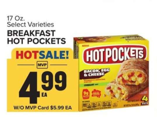 BREAKFAST HOT POCKETS