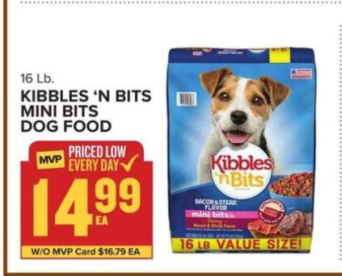 Kibbles 'n Bits Mini Bits Dog Food