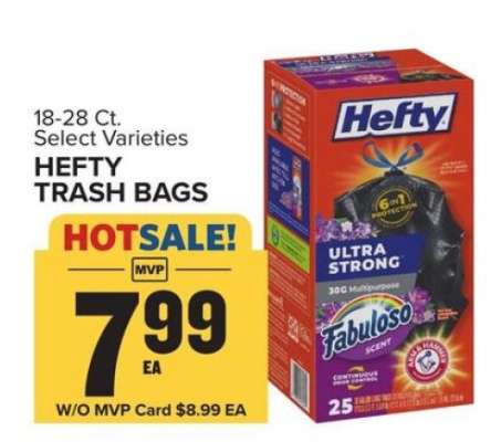 Hefty Trash Bags