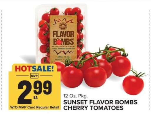 SUNSET FLAVOR BOMBS CHERRY TOMATOES