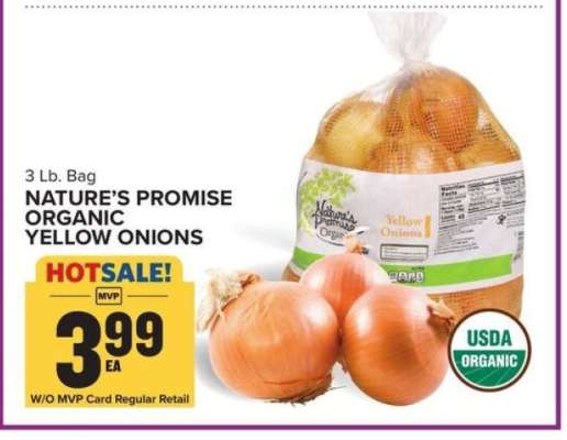 Nature's Promise Organic Yellow Onions