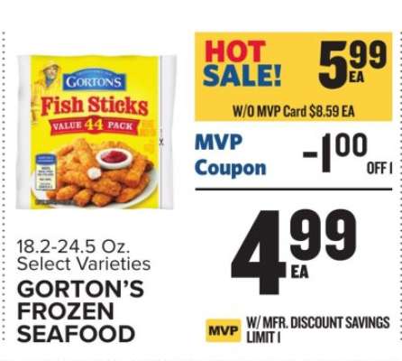Gorton's Frozen Seafood