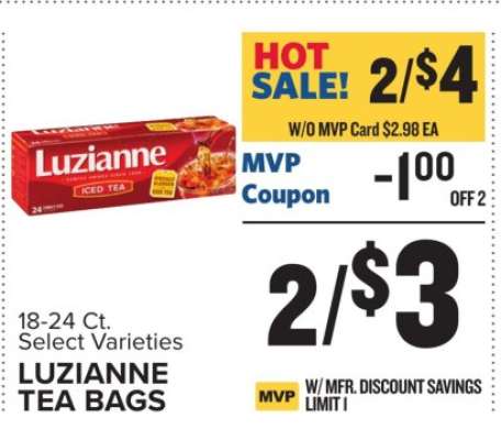 Luzianne Tea Bags
