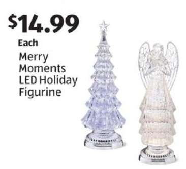 Merry Moments LED Holiday Figurine
