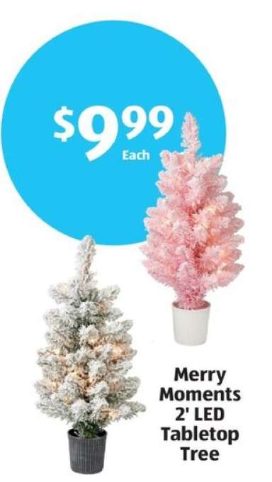 Merry Moments 2' LED Tabletop Tree