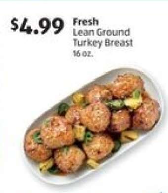 Fresh Lean Ground Turkey Breast
