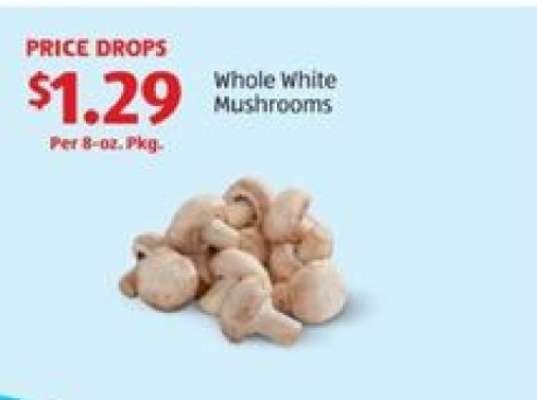 Whole White Mushrooms