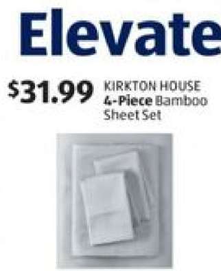 KIRKTON HOUSE 4-Piece Bamboo Sheet Set
