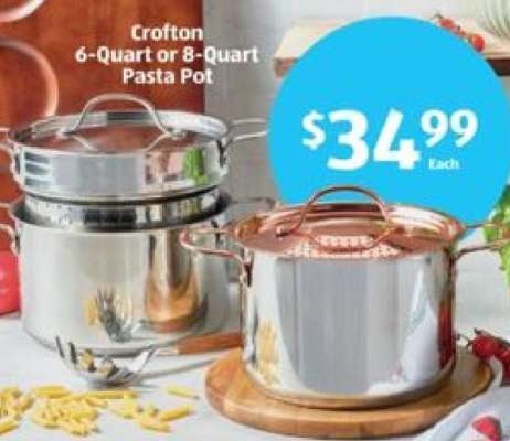 Crofton 6-Quart or 8-Quart Pasta Pot