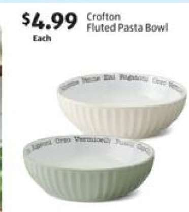 Crofton Fluted Pasta Bowl
