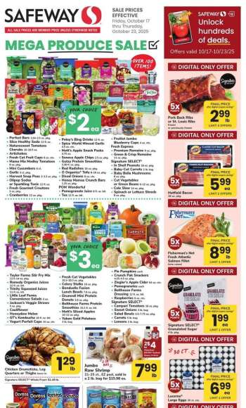 Safeway Flyer - 10/17/2025 - 10/23/2025.