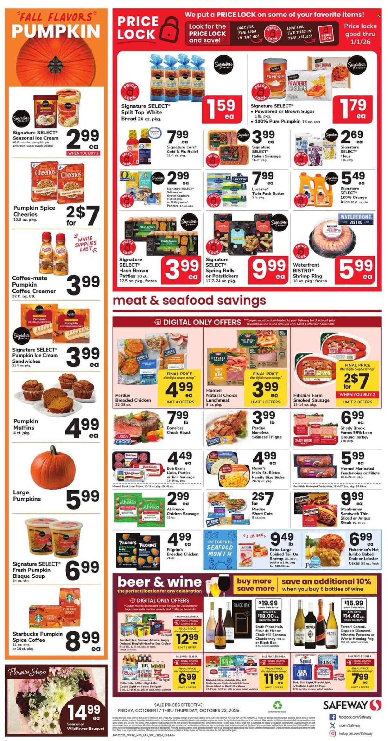 Safeway ad - 10/17/2025 - 10/23/2025. Page 3