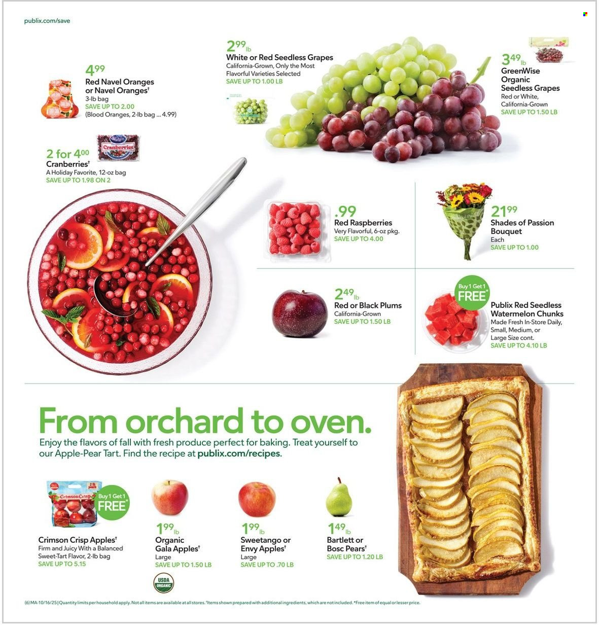 Publix ad - 10/16/2025 - 10/22/2025. Page 6