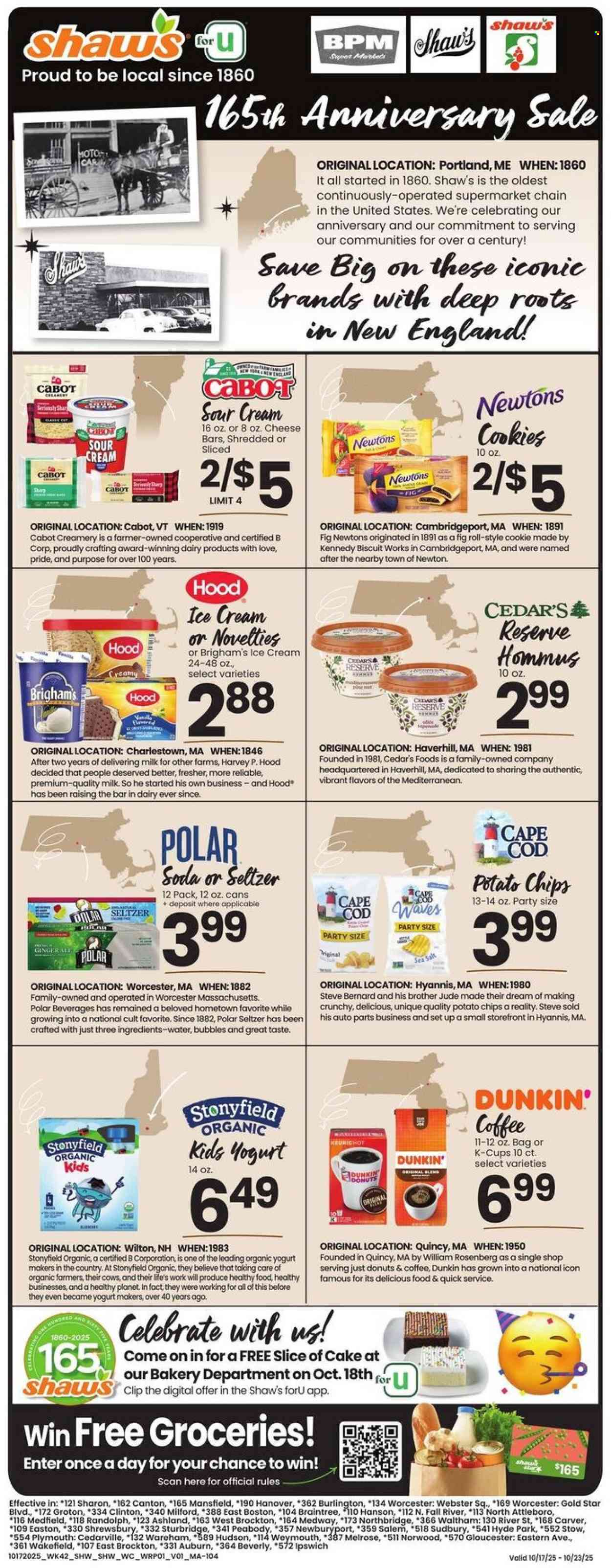 Shaw’s ad - 10/17/2025 - 10/23/2025. Page 1