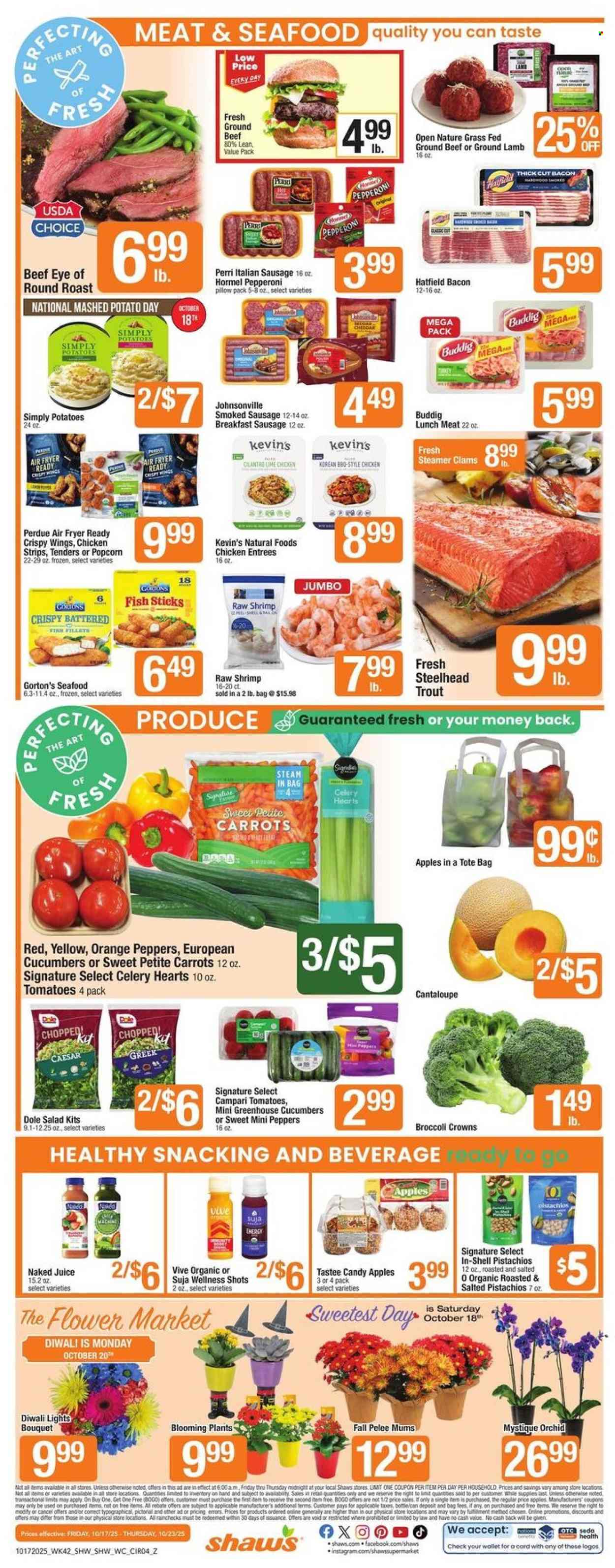 Shaw’s ad - 10/17/2025 - 10/23/2025. Page 6