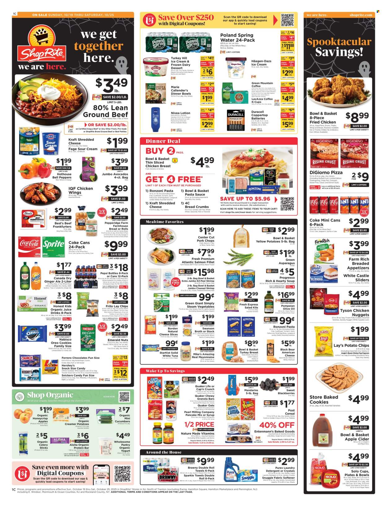 ShopRite ad - 10/19/2025 - 10/25/2025. Page 1