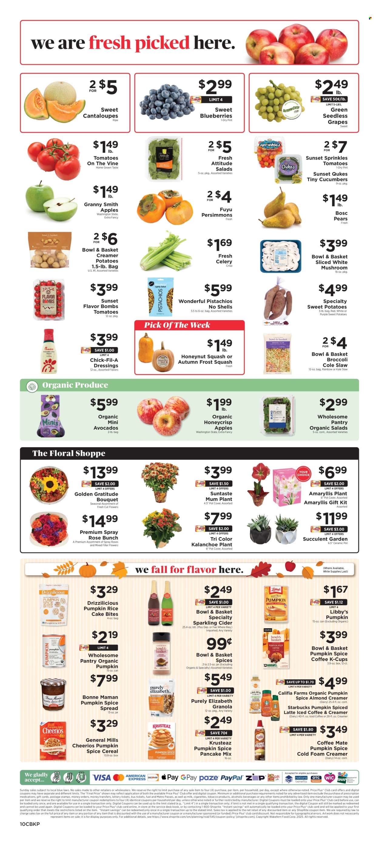 ShopRite ad - 10/19/2025 - 10/25/2025. Page 10