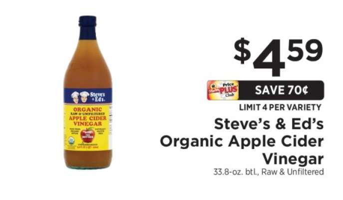 Steve's & Ed's Organic Apple Cider Vinegar