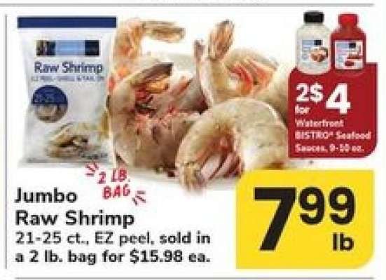 Jumbo Raw Shrimp