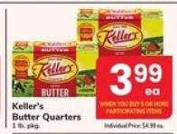 Keller’s Butter Quarters