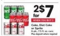 Coke, Diet Coke Or Sprite