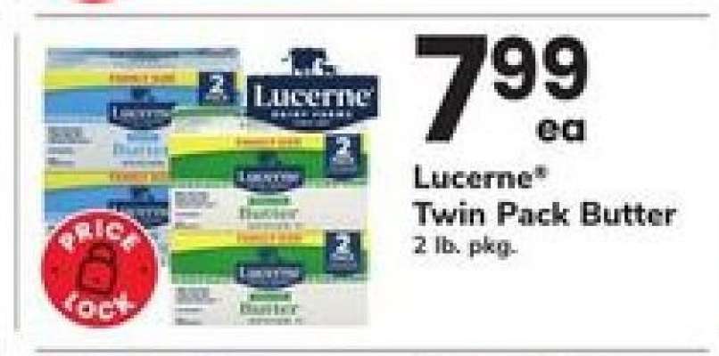 Lucerne Twin Pack Butter
